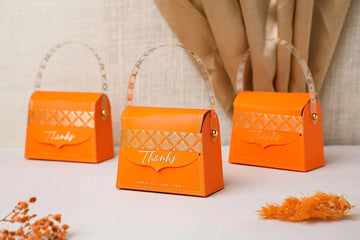 Handbag Shape Foldable Chocolate Box