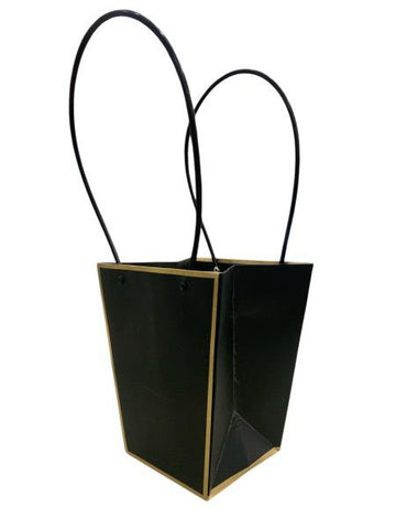 Black and Gold Presentation Bag with Handles
