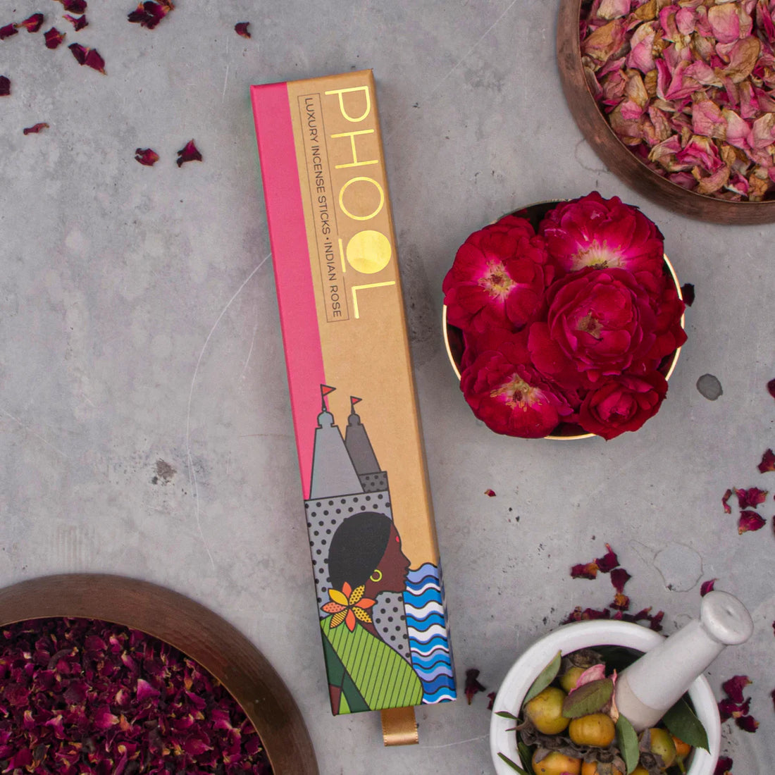 Phool Incense Sticks - Indian Rose