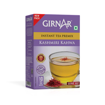 GIRNAR Instant Tea Premix Kashmiri Kahwa 10 Sachets