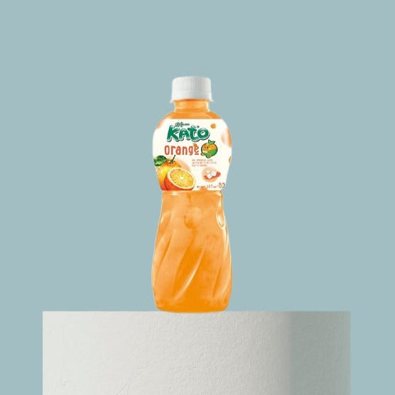 Kato Orange Juice With Nata De Coco 320ml - PET Bottle