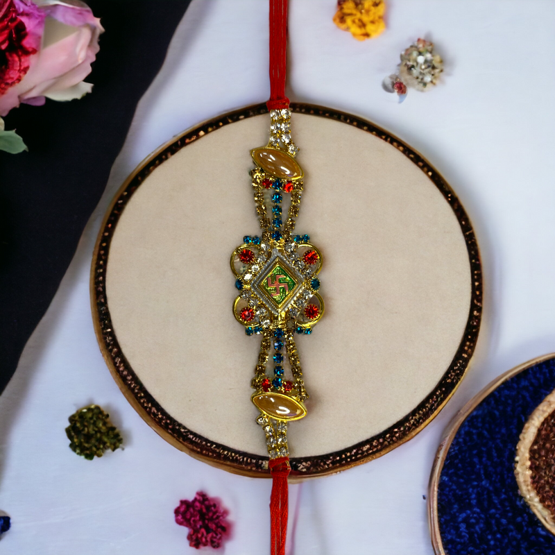 Designer Stone Rakhi