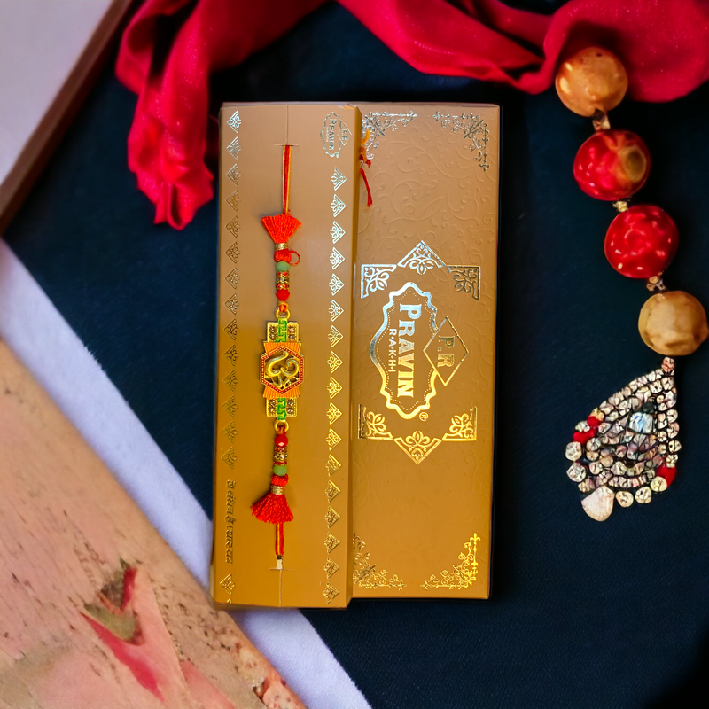 Om Traditional Designer Rakhi