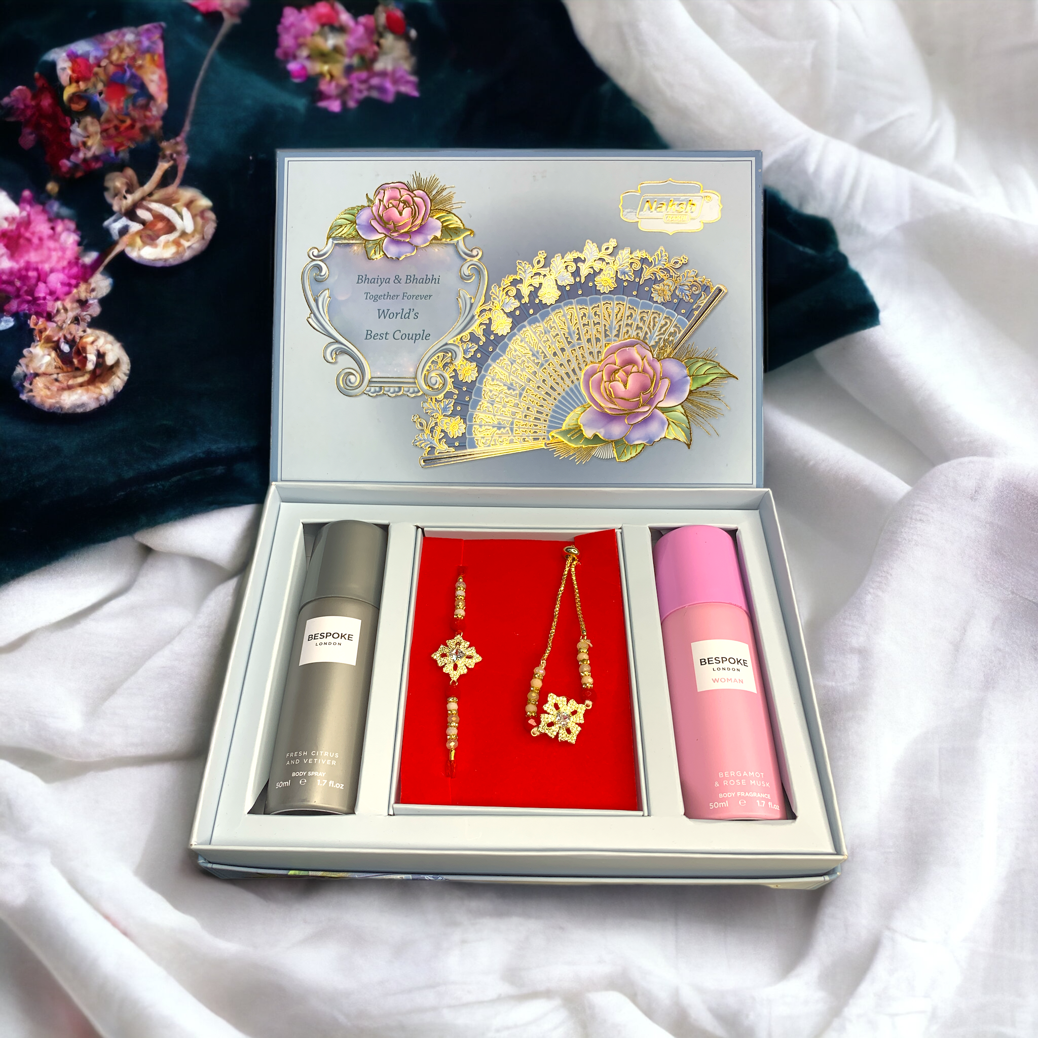 "Eternal love" Bhaiya Bhabhi Rakhi set