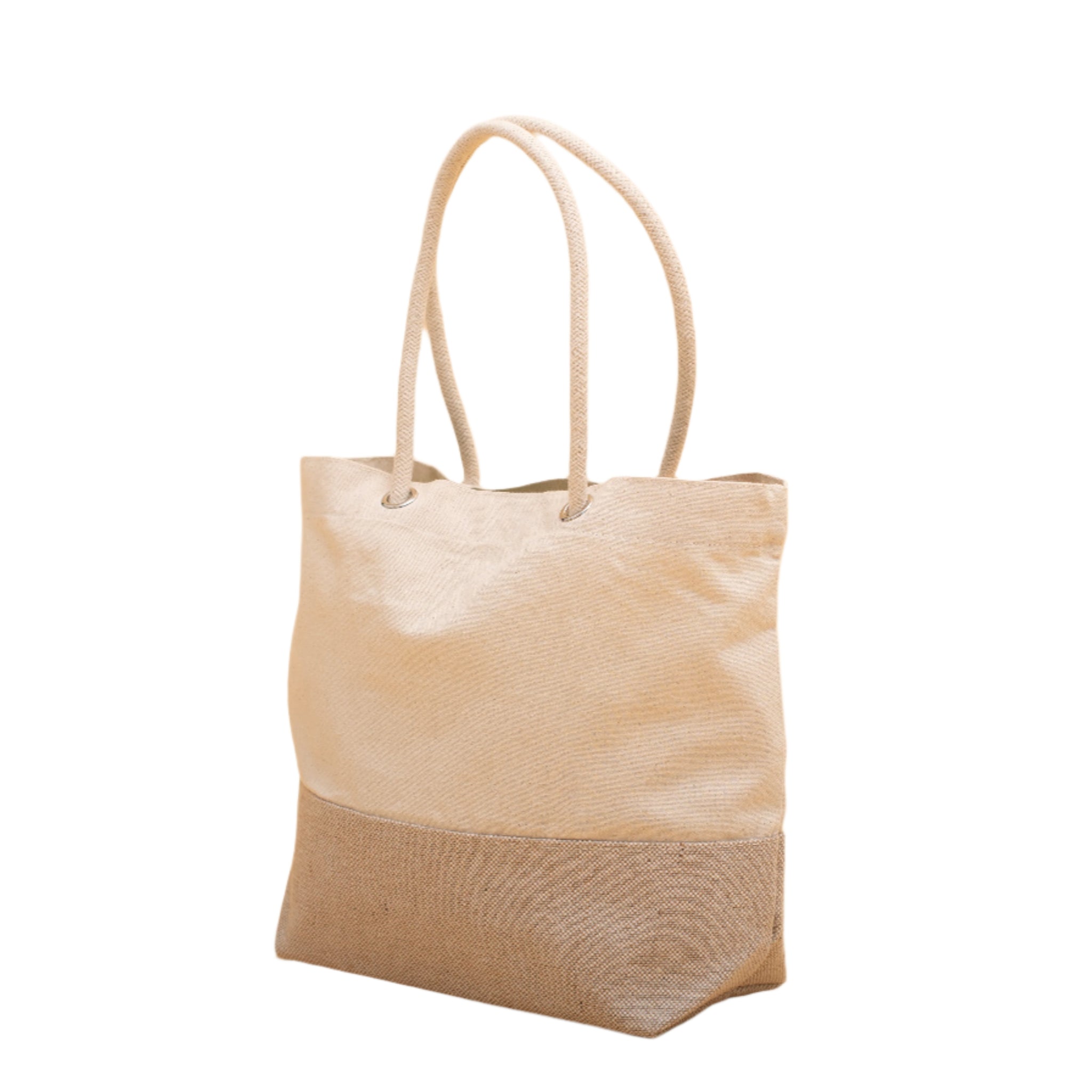 Minimalist Cotton Canvas Shopper Tote