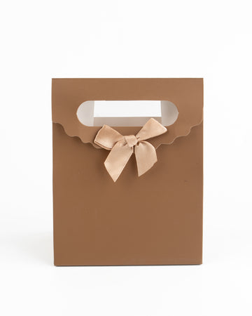 Chic Designer Party Paper Bags with Ribbon Bow