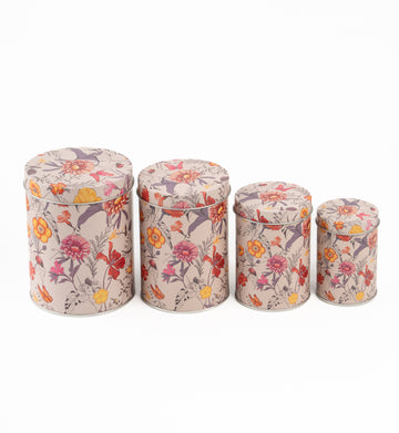 Bloom Blossom Kitchen Storage Canisters