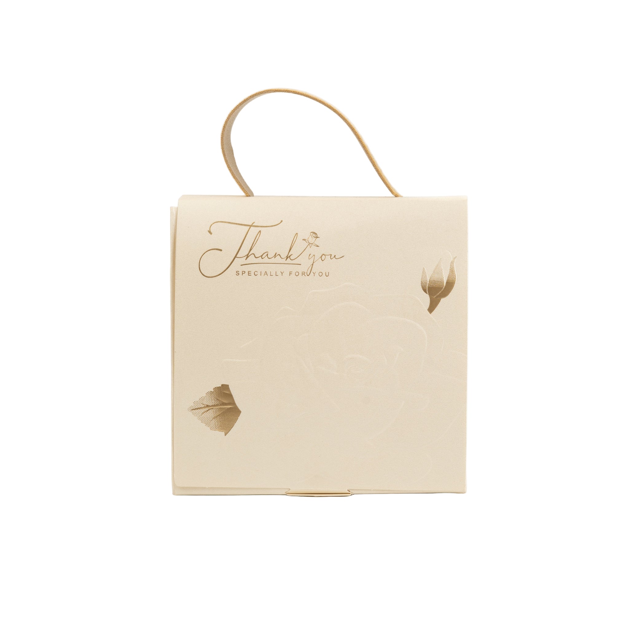 Classy Cream Foldable Paper Box
