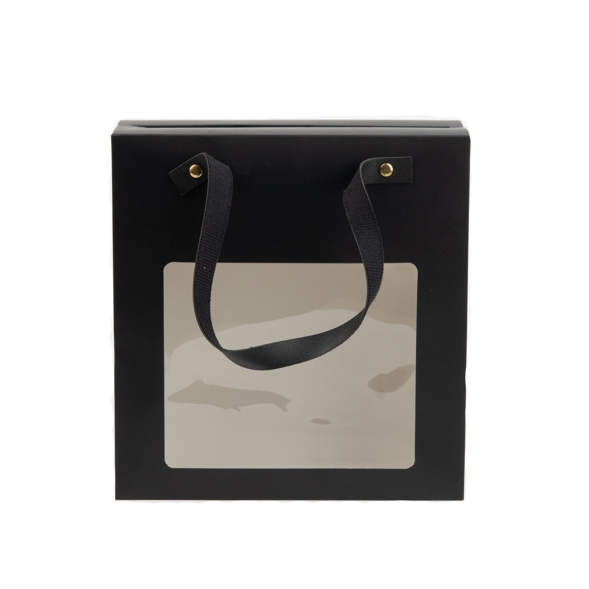 Chic Carry Transparent Window Foldable Paper Box