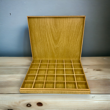 MDF Wooden Box with 30 Partitions