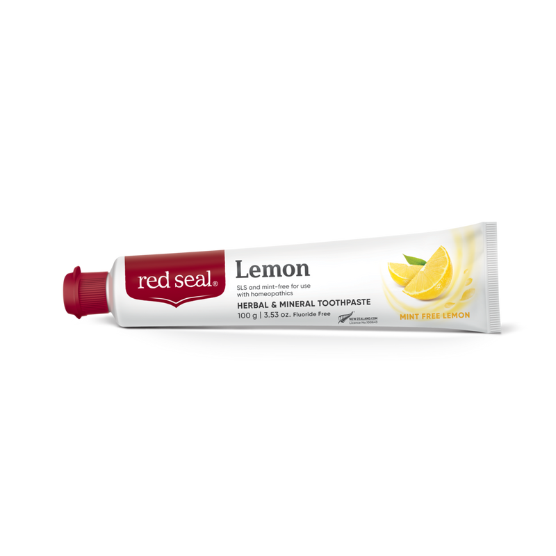 Red Seal Natural Toothpaste Lemon SLS Free 100g