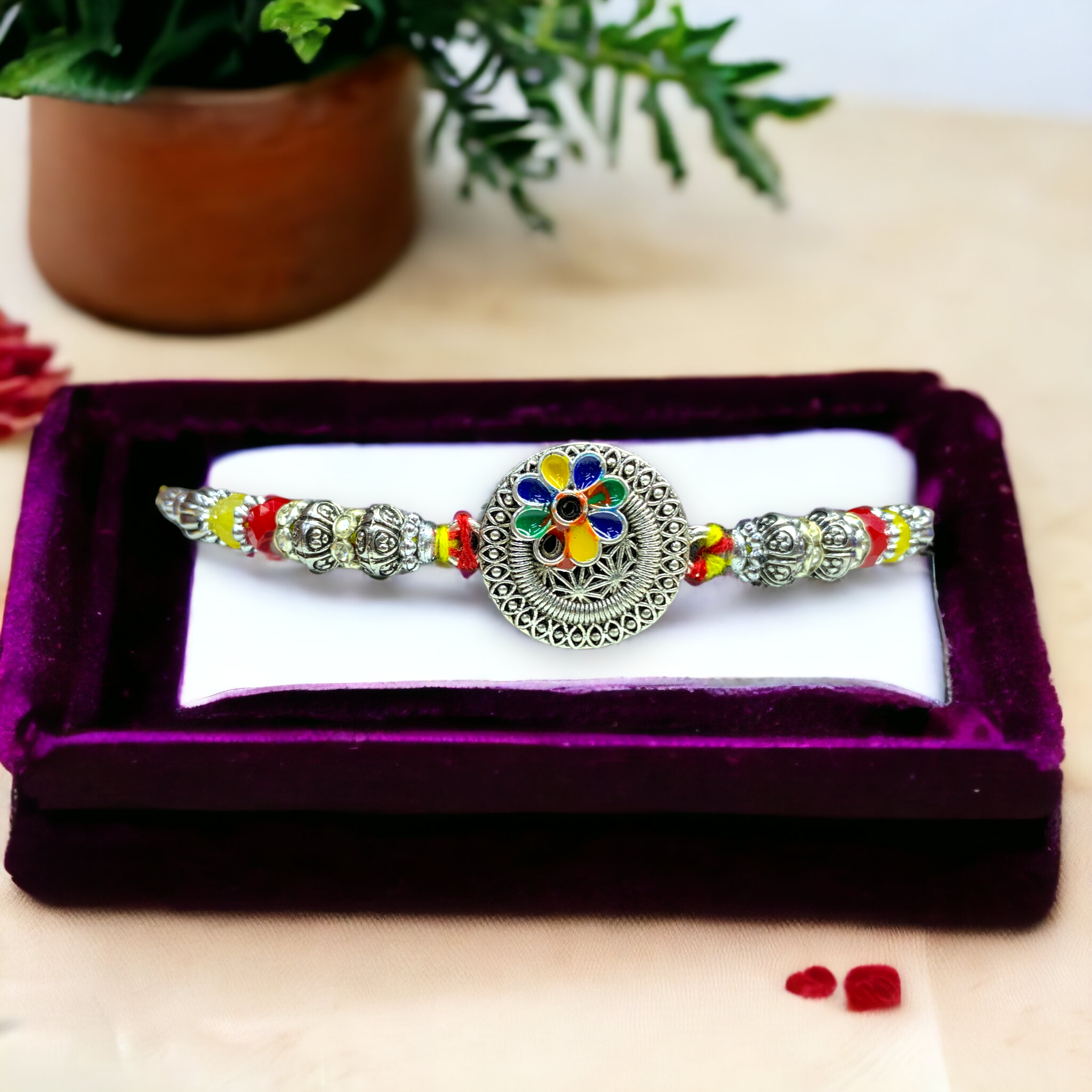 "Heritage Embrace" Rakhi