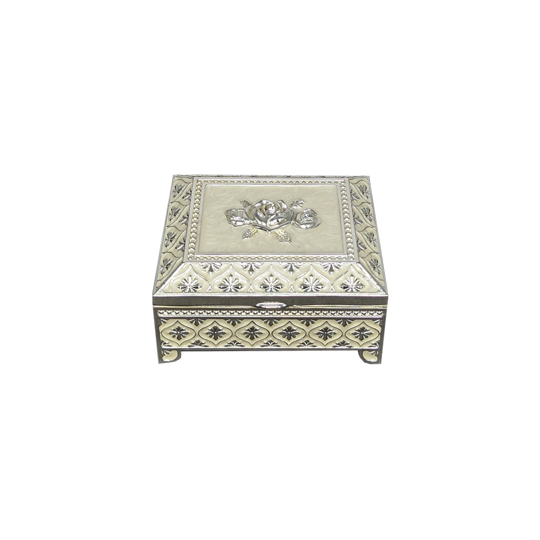 Roya Rose Square Jewelry Storage Box