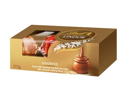 Lindt Lindor Swiss Assorted Chocolate 37.5g
