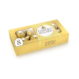 Ferrero Rocher Confectionery Chocolate Truffles T-8 Box
