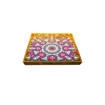 Vibrant Mandala Designer Serving Tray