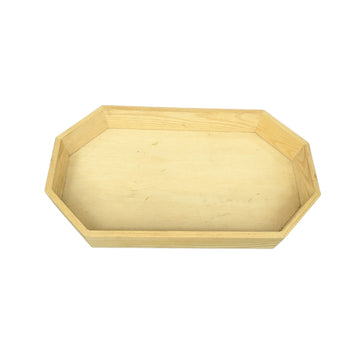 Octagonal Wooden Serving Tray