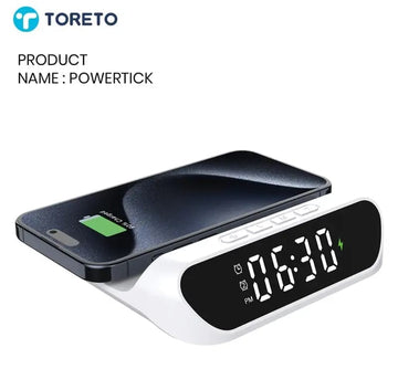 Toreto Powertick – Wireless Charging Digital Alarm Clock