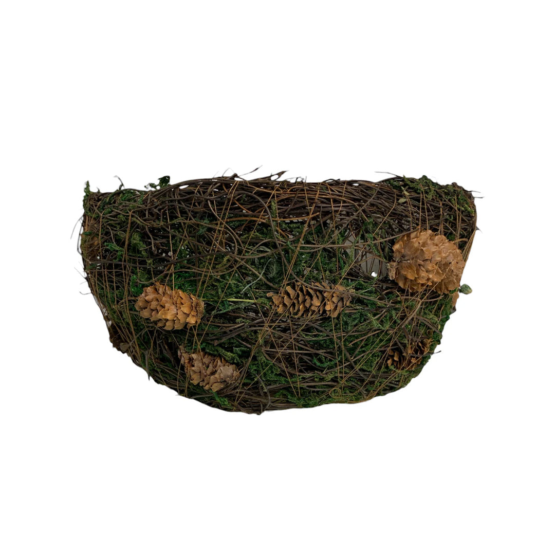 Rustic Decorative Bird Nest Basket