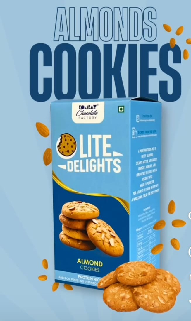 Bombay Chocolate Factory Lite Delights Cookies 160g