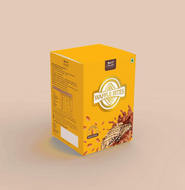 Bombay Chocolate Waffle Bites 6 Pcs 90g Box