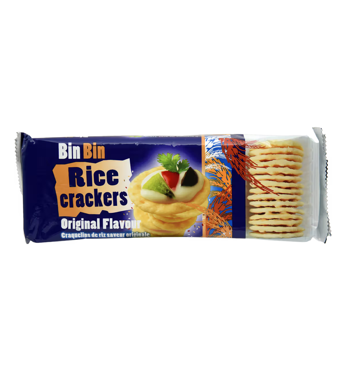 BIN BIN RICE CRACKERS 100G