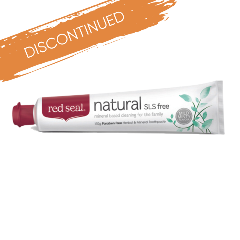 Red Seal Natural Toothpaste Natural SLS Free 100g