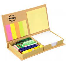 Eco Stationery Set with Memo Pads