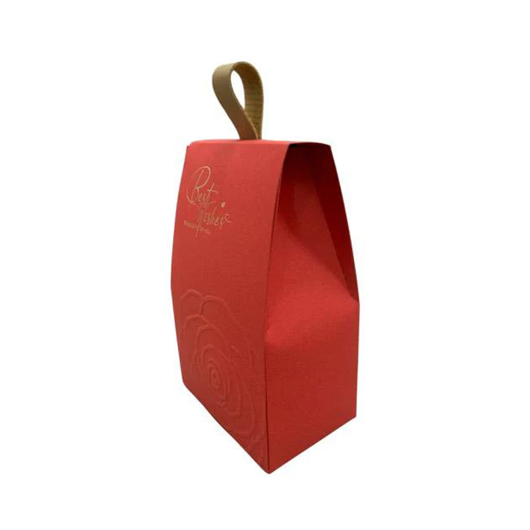 Red Rose Embossed Foldable Paper Box