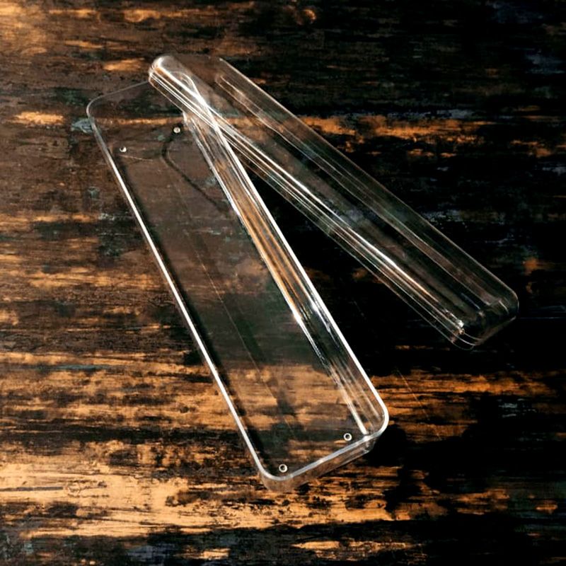 Long Dibbi Transparent Crytal Box(19cmx5cmx4 cm): 1Nos