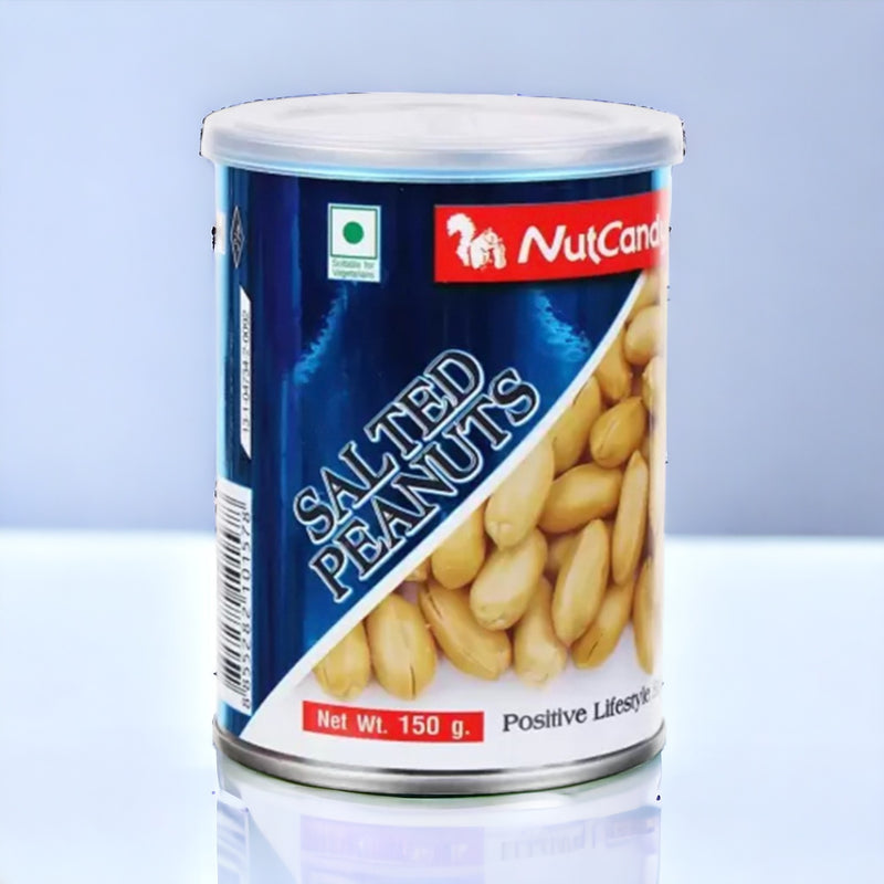 NutCandy Salted Peanuts 150g - Can