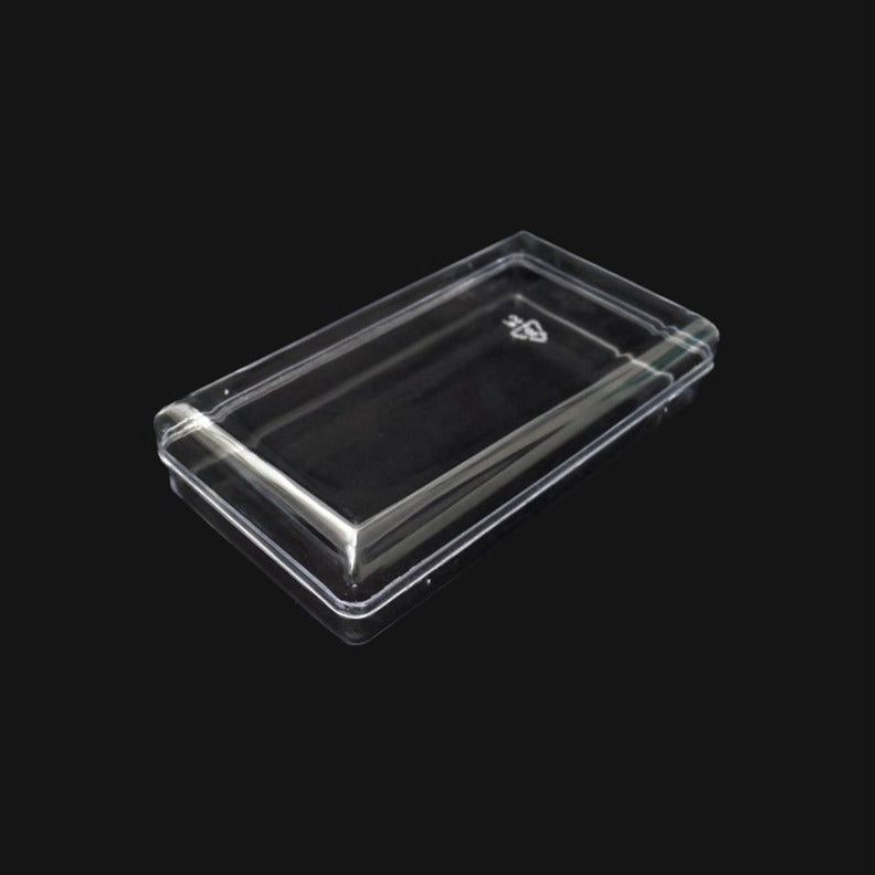 Rectangle Transparent Recto Slim Crystal Box(14.5cmx8cmx3.5 cm): 1Nos