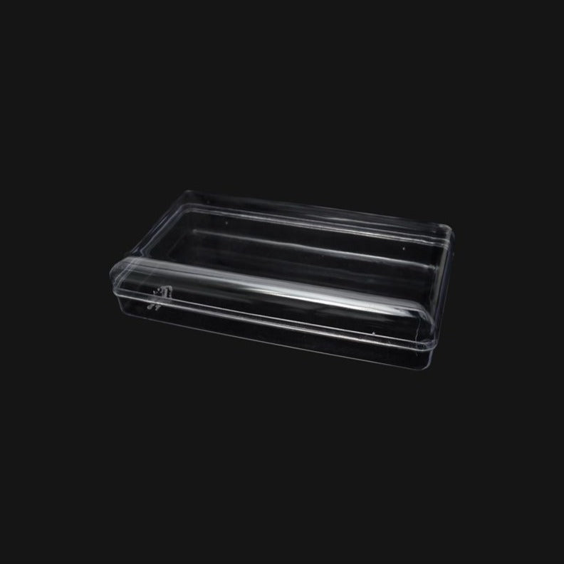 Rectangle Transparent Recto Slim Crystal Box(14.5cmx8cmx3.5 cm): 1Nos