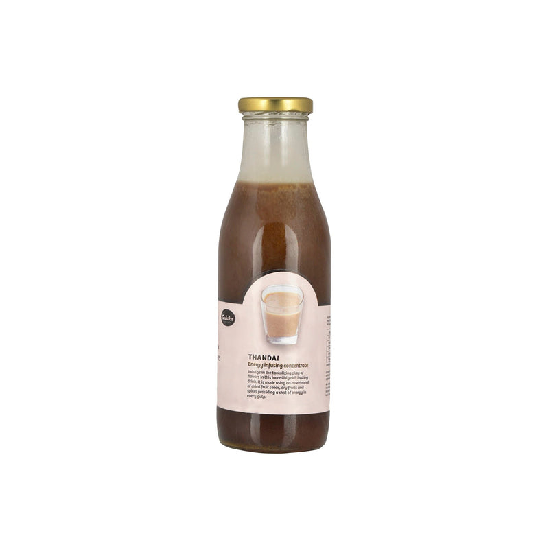 Gulabs Thandai Sharbat (Syrup) 500ml - Glass Bottle