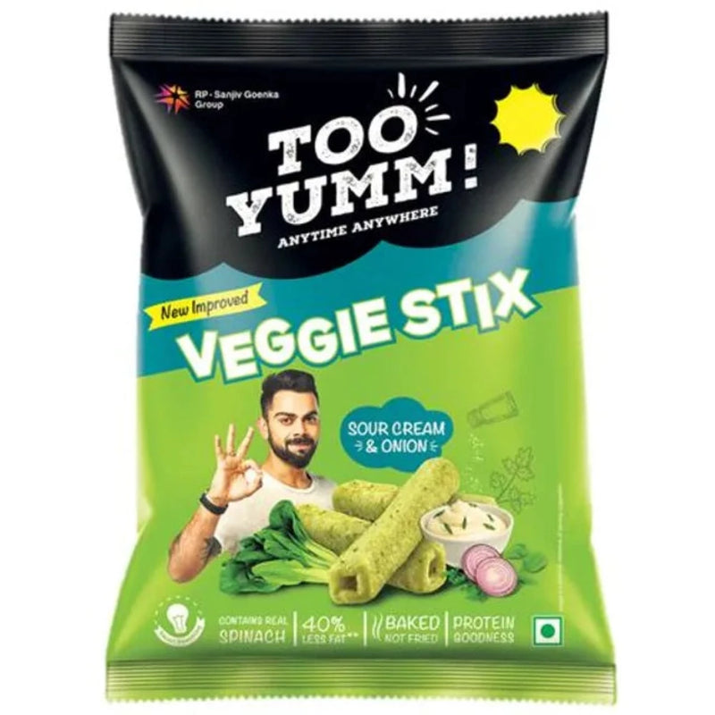 Too Yumm Veggie Stix Sour Cream & Onion (25g X 12 Units)