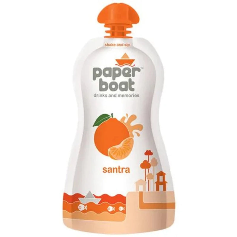 Paper Boat Juice Santra 150ml - Doy Pack