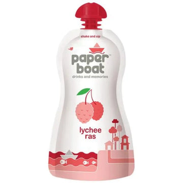 Paper Boat Juice Lychee 150ml - Doy Pack