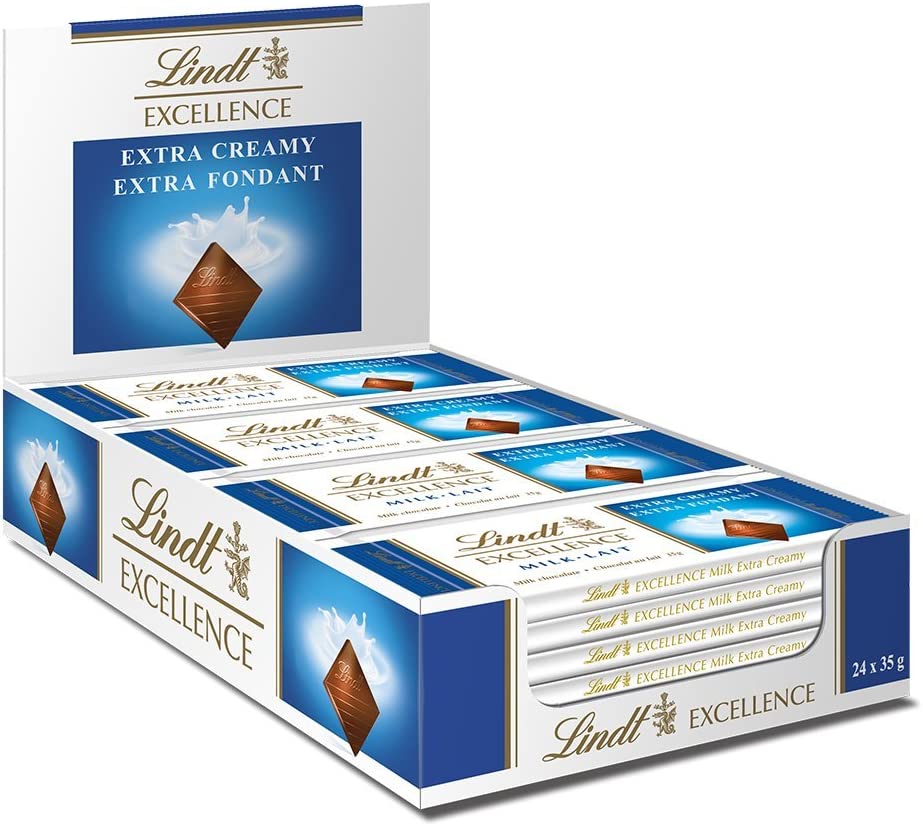 Lindt Excellence Extra Creamy Milk Chocolate 35g