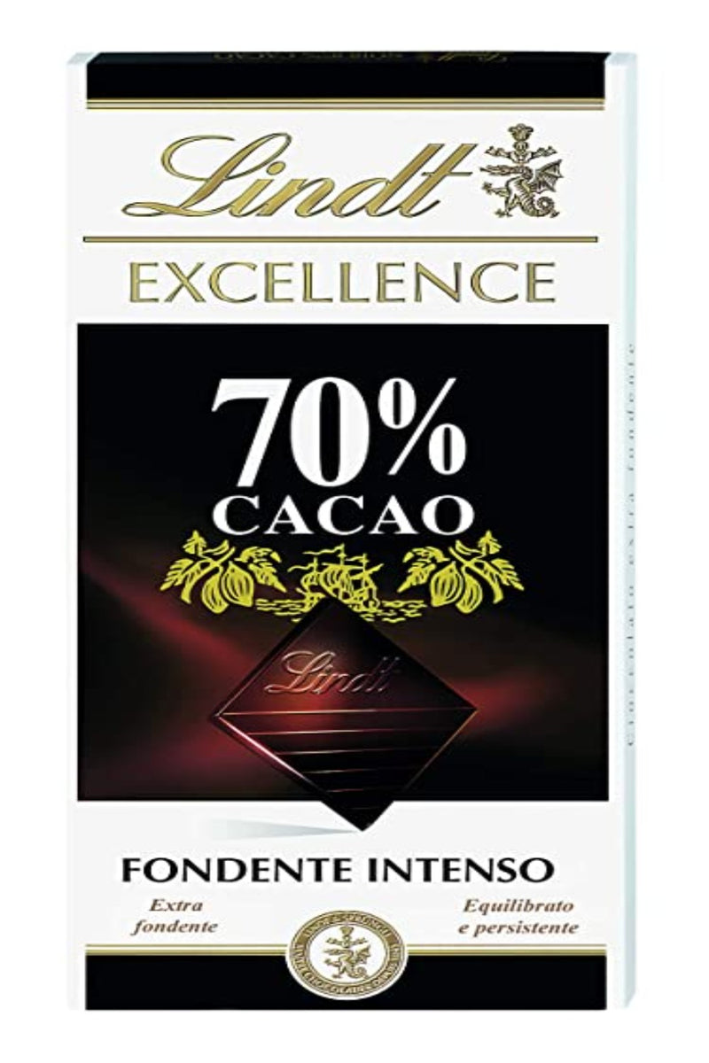 Lindt Excellence Intese Dark 70% Cocoa 100g Mrp 400