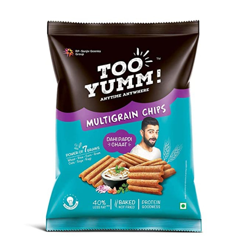Too Yumm Multigrain Chips Dahi Papdi Chaat (25g X 12 Units)