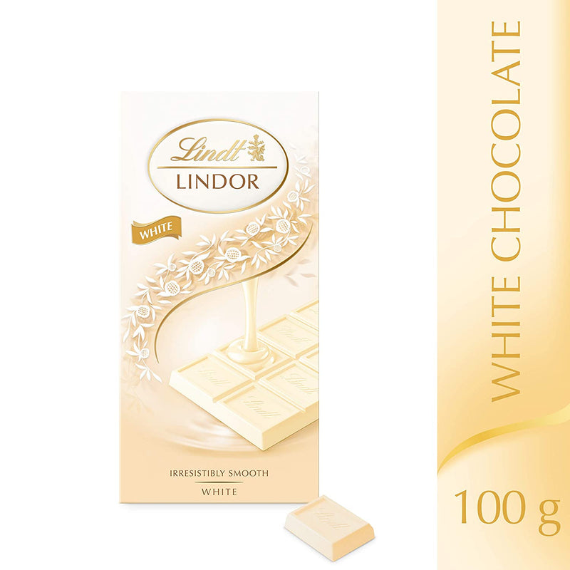 Lindt Lindor Single White Chocolate 100g