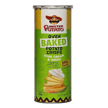 Mister Potato Oven Baked Sour Cream & Onion Chips 100g