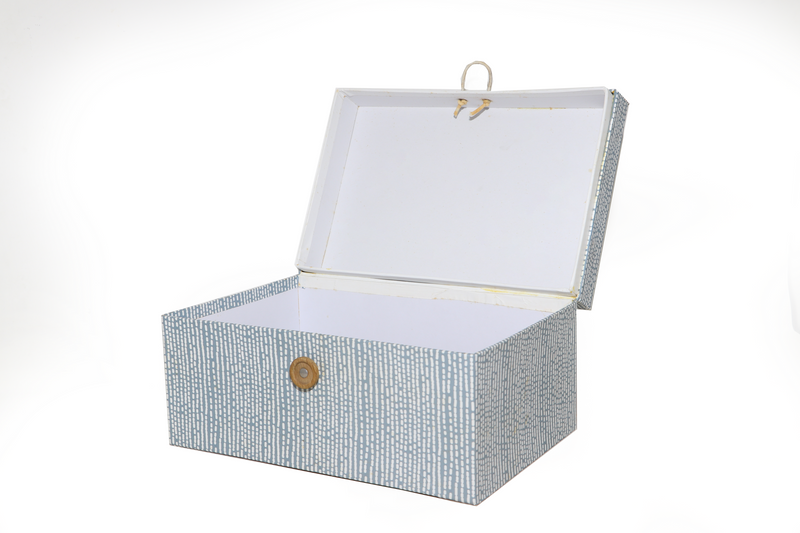 Rectangular Pattern Printed Gift Box