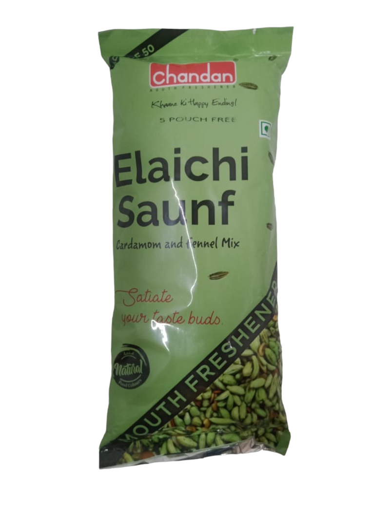 Chandan Elaichi Saunf 50 Sachets 100g - Pouch