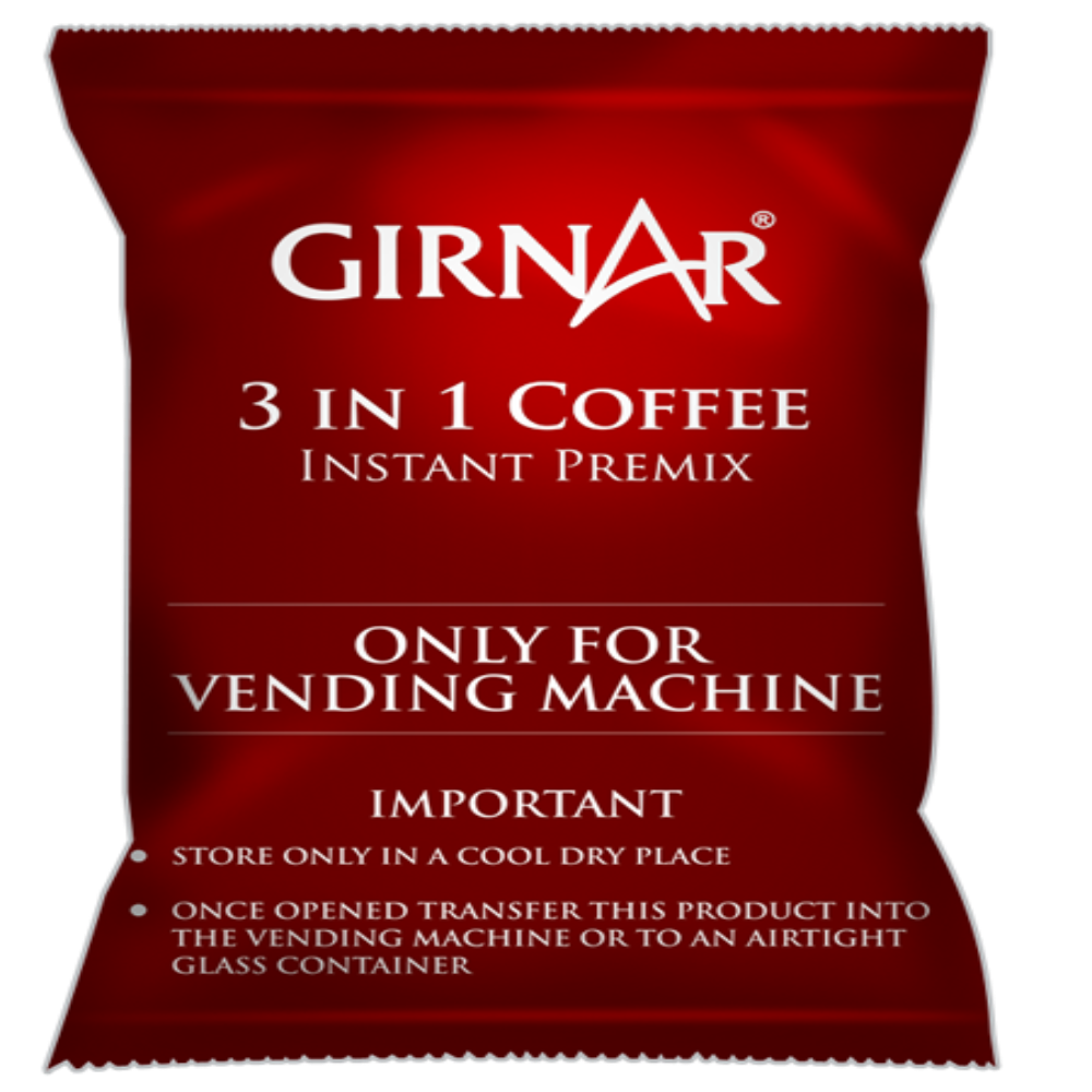 Girnar Instant Coffee Premix Coffee 3 In 1 1Kg Vending Machine - Pouch