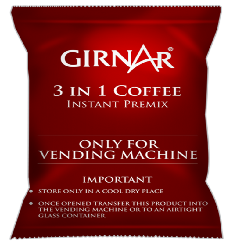 Girnar Instant Coffee Premix Coffee 3 In 1 1Kg Vending Machine - Pouch