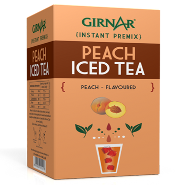 Girnar Instant Premix Iced Tea Peach 5 Sachets - Box