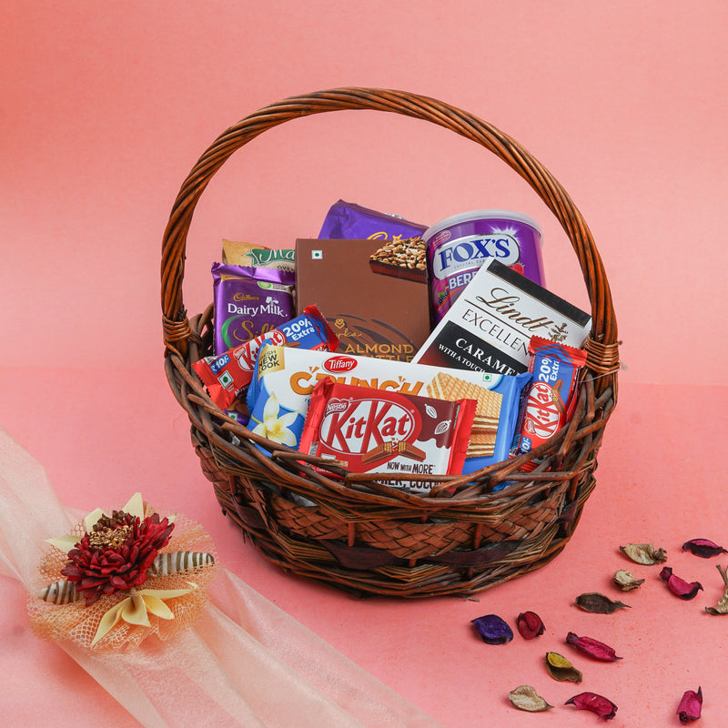 Chocolatey Delights Birthday Gift Basket