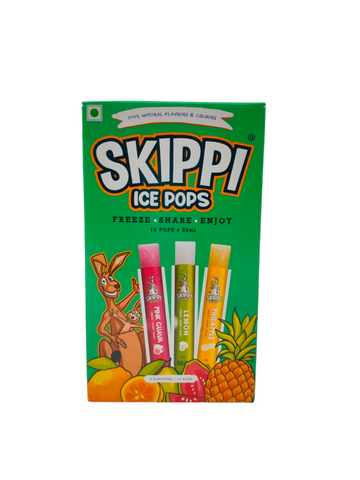 Skippi Ice Pops 12Pops X 32 ml Green