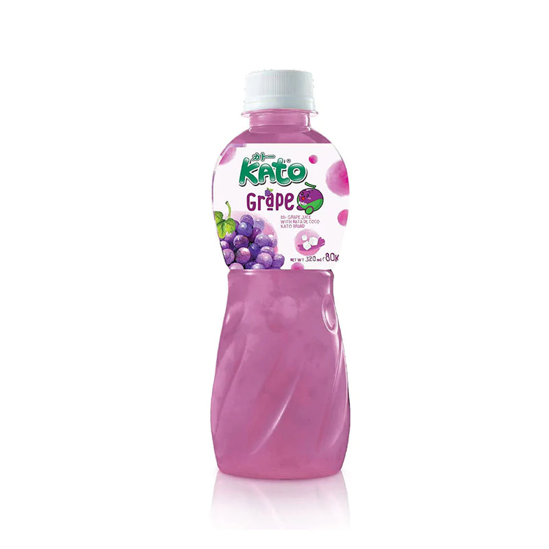 Kato Grape Juice With Nata De Coco 320ml - PET Bottle